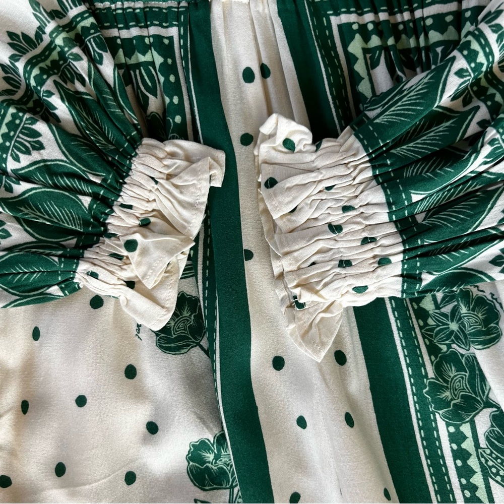 Farm Rio for Anthropologie NWT XS jumpsuit - Picture 5 of 15